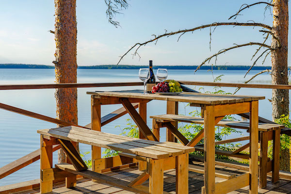 Коттедж с панормаными видом на Сямозеро №1