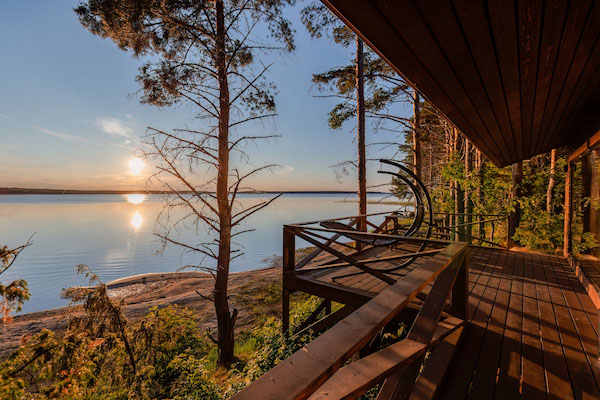 Коттедж с панормаными видом на Сямозеро №1