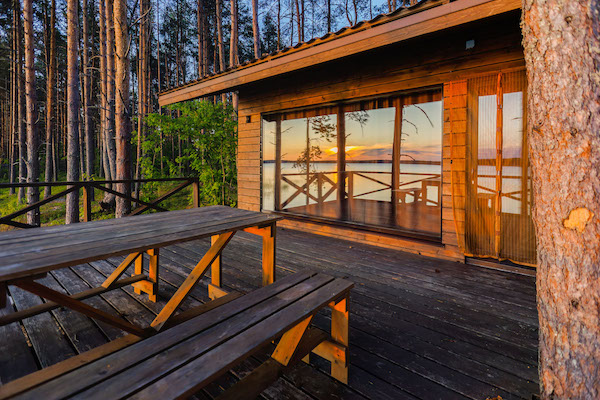 Коттедж с панормаными видом на Сямозеро №1