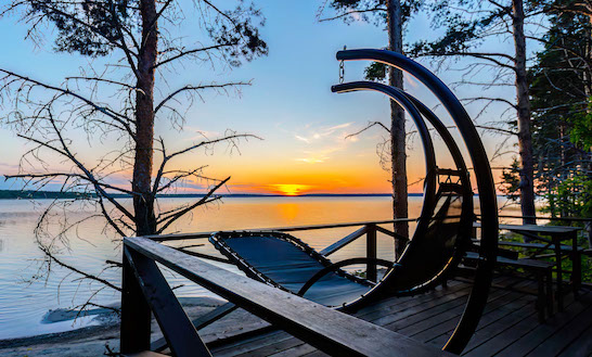 Коттедж с панормаными видом на Сямозеро №1