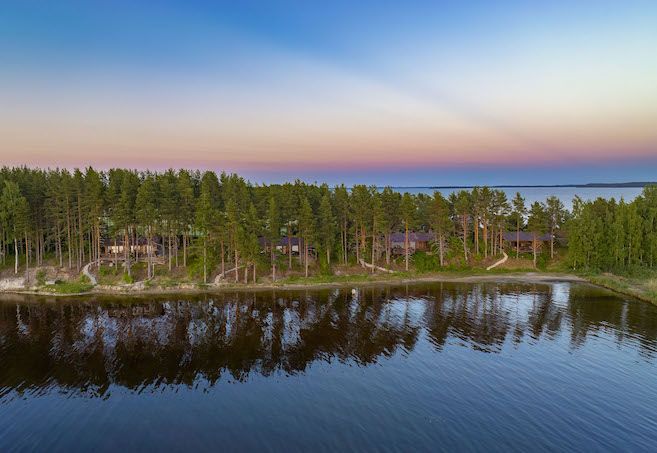 Коттедж с панормаными видом на Сямозеро №1