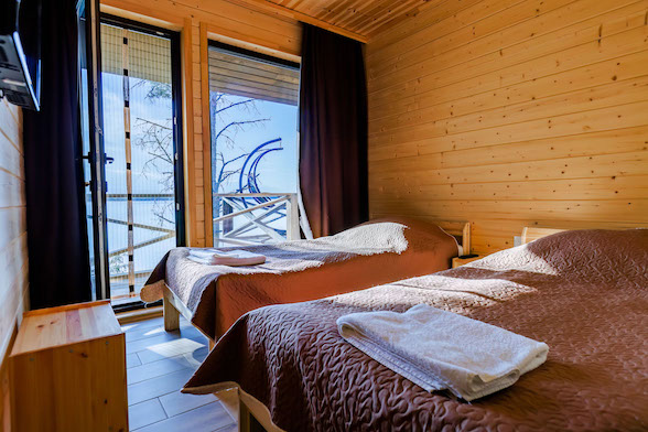 Коттедж с панормаными видом на Сямозеро №1