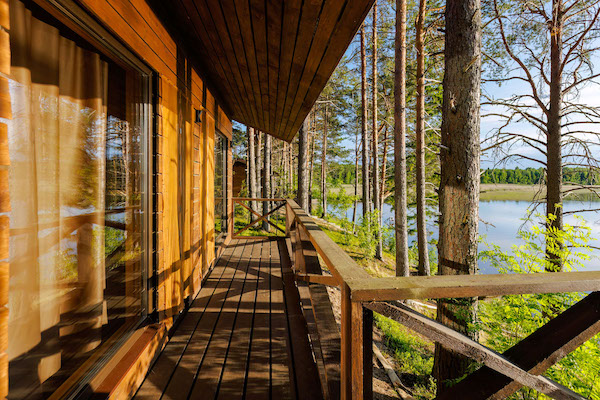 Коттедж с панормаными видом на Сямозеро №1