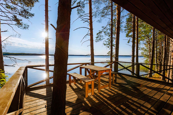 Коттедж с панормаными видом на Сямозеро №1