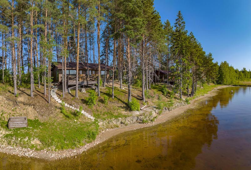 Коттедж с панормаными видом на Сямозеро №1