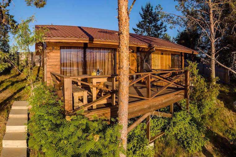 Коттедж с панормаными видом на Сямозеро №1