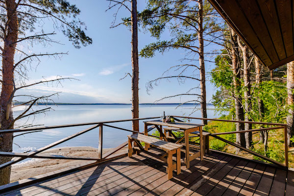 Коттедж с панормаными видом на Сямозеро №1