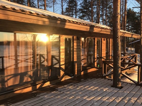 Коттедж с панормаными видом на Сямозеро №2